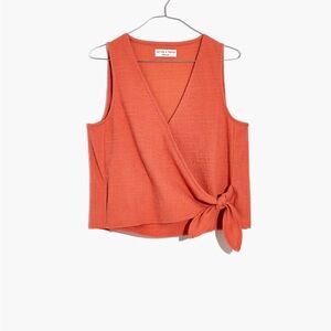 Madewell Wrap Tie Tank Top